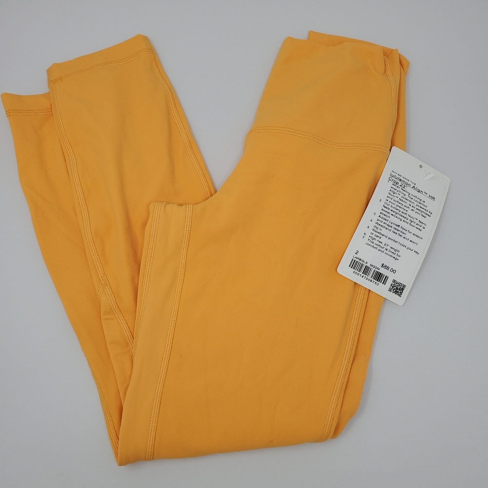 [ NWT ] Size 2 mango dream leggings lululemon align hr crop 23"